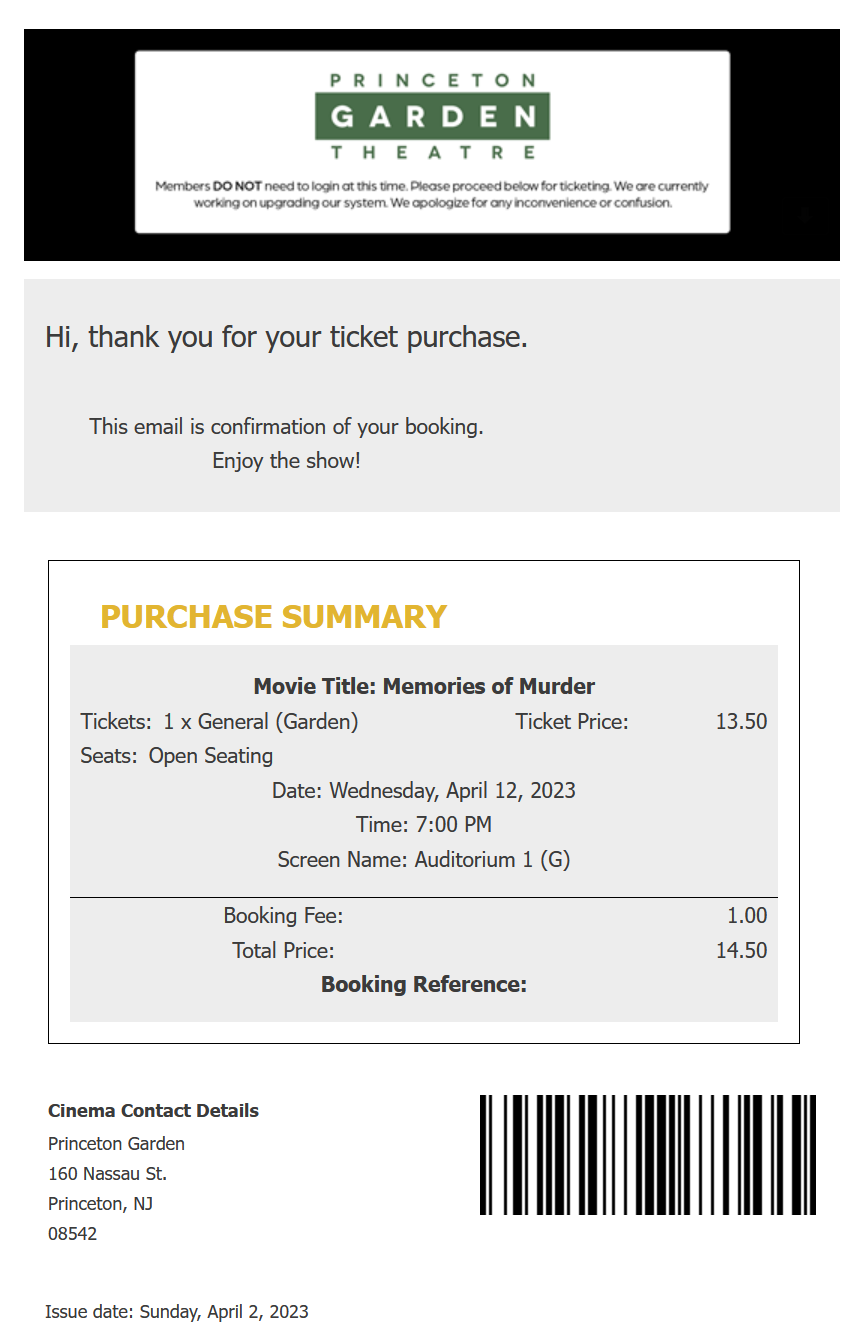 근데 티켓은 가서 학생 할인 받는게 더 쌈